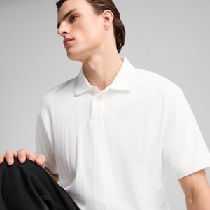 Polo para hombre MMQ, PUMA White, extralarge