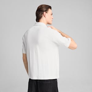 Polo para hombre MMQ, PUMA White, extralarge