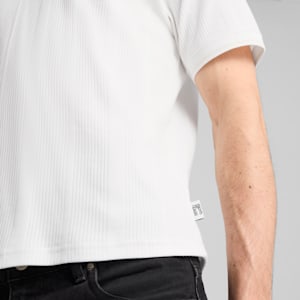 Polo para hombre MMQ, PUMA White, extralarge
