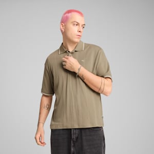 MMQ Men's Relaxed Fit Polo, Velvet Moss, extralarge-IND