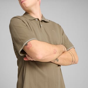 MMQ Men's Relaxed Fit Polo, Velvet Moss, extralarge-IND