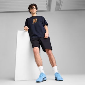 Short en coutil MMQ Homme, New Navy, extralarge
