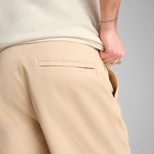 MMQ Men's Oversized Chino Shorts, Light Sand, extralarge-IND