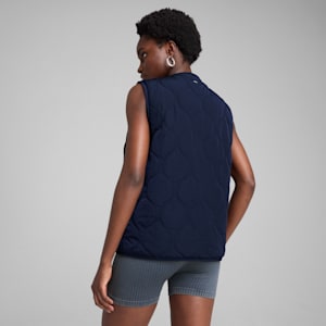 YONA Women's Reversible Vest, New Navy, extralarge