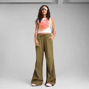 YONA Women's Graphic Top, PUMA White, extralarge-IND