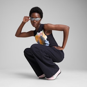 YONA Women's Graphic Top, New Navy, extralarge