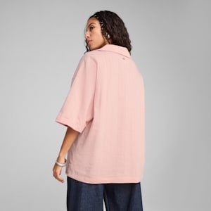 Playera oversize YONA para mujer, Rose Quartz, extralarge