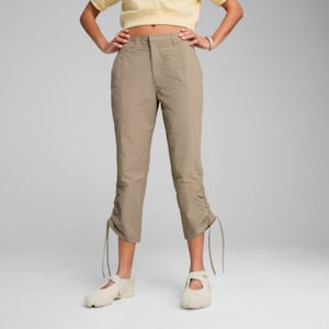 Pants capri YONA para mujer, Velvet Moss, extralarge
