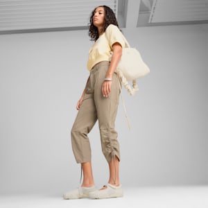 Pants capri YONA para mujer, Velvet Moss, extralarge