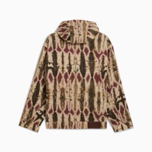 PALAIS ARTISAN Men's Seersucker Jacket, Chocotart, extralarge