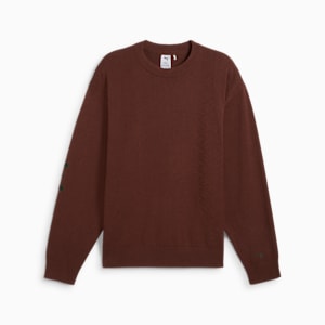 PALAIS ARTISAN Men's Crew Top, Chocotart, extralarge
