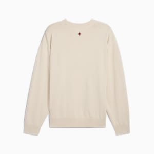 PALAIS ARTISAN Men's Crew-Neck Boxy Fit Sweatshirt, Alpine Snow, extralarge-IND
