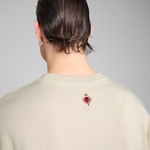 PALAIS ARTISAN Men's Crew Top, Alpine Snow, extralarge