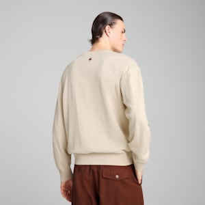 PALAIS ARTISAN Men's Crew Top, Alpine Snow, extralarge