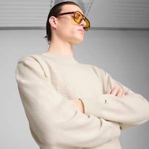 PALAIS ARTISAN Men's Crew Top, Alpine Snow, extralarge