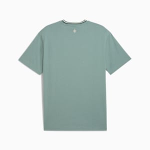 PALAIS ARTISAN Men's Tee, Green Moon, extralarge