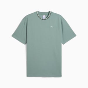 PALAIS ARTISAN Men's Tee, Green Moon, extralarge