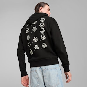 Sudadera con capucha de fútbol para hombre GRAPHICS, PUMA Black, extralarge