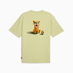 GRAPHICS The PUMA Cat Men's Tee, Pistachio Green, extralarge