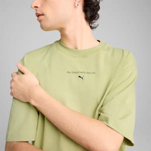 GRAPHICS The PUMA Cat Men's Tee, Pistachio Green, extralarge