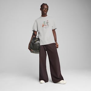メンズ グラフィックス プーマ ボーイ 半袖 Tシャツ, Light Gray Heather, extralarge-JPN