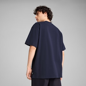 メンズ グラフィックス マラソン 半袖 Tシャツ, PUMA Navy, extralarge-JPN