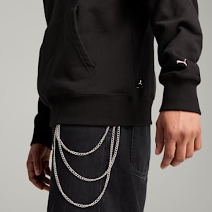 PUMA x CHARLOTTE ROHDE Men's Relaxed Fit Hoodie, PUMA Black, extralarge-IND