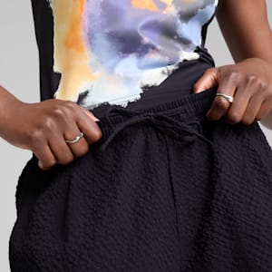 YONA Women's Oversized Parachute Pants, New Navy, extralarge-IND