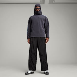 PUMA x LIBERAIDERS Balaclava Men's Relaxed Fit Hoodie, Galactic Gray, extralarge-IND