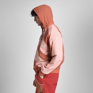 PUMA x KIDSUPER Men's Relaxed Fit Windbreaker, Pink Fruit, extralarge-IND