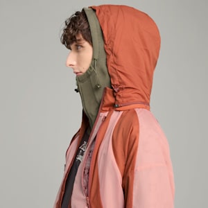 Chamarra rompeviento PUMA x KIDSUPER para hombre, Pink Fruit, extralarge