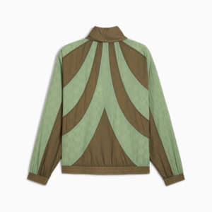 PUMA x KIDSUPER Men's Relaxed Fit Windbreaker, Dusty Green, extralarge-IND