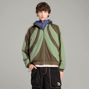 Coupe-vent PUMA x KIDSUPER Homme, Dusty Green, extralarge