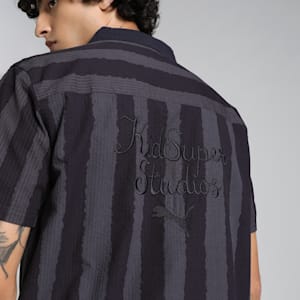 PUMA x KIDSUPER Relaxed Fit Shirt, New Navy, extralarge-IND