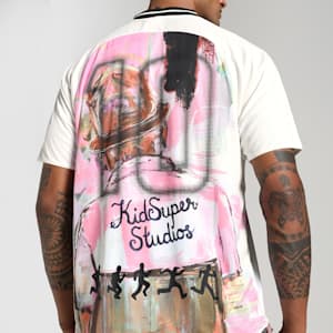 PUMA x KIDSUPER Graphic Men's Oversized Jersey, Warm White, extralarge-IND