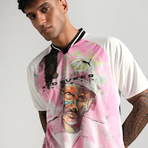 PUMA x KIDSUPER Graphic Men's Oversized Jersey, Warm White, extralarge-IND