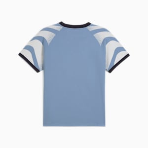 PUMA x KIDSUPER Men's Slim Fit Ringer Tee, Cool Blue, extralarge-IND