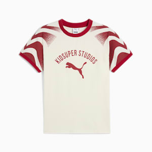 PUMA x KIDSUPER Ringer Tee Men, Warm White, extralarge