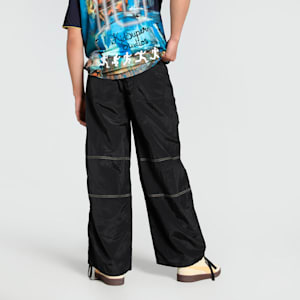 PUMA x KIDSUPER Men's Oversized Pants, PUMA Black, extralarge-IND