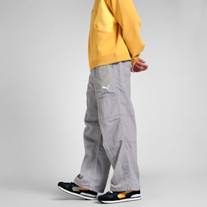 PUMA x KIDSUPER Men's Oversized Pants, Gray Fog, extralarge-IND