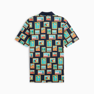 メンズ ゴルフ PUMA x ARNOLD PALMER フォト 半袖 ポロシャツ, Deep Navy, extralarge-JPN