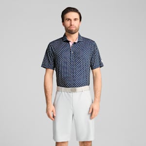 PUMA x ARNOLD PALMER Micro Umbrellas Golf Polo Men, Deep Navy, extralarge-GBR
