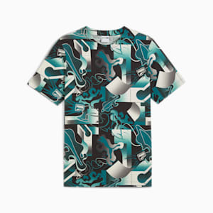 CLASSICS Brand Love All-Over Print Tee Men, PUMA Black, extralarge