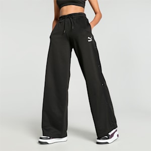 CLASSICS Popper Women's Relaxed Fit Pants, PUMA Black, extralarge-IND