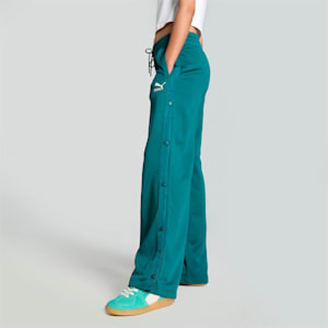 CLASSICS Popper Women's Relaxed Fit Pants, Cold Green, extralarge-IND