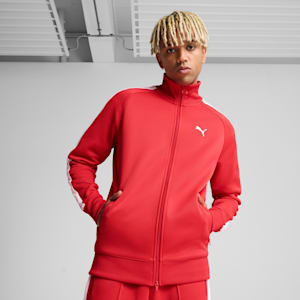 T7 ALWAYS ON Men's Track Jacket, For All Time Red, extralarge