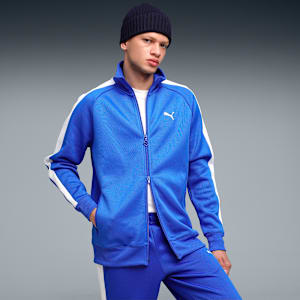 T7 ALWAYS ON Men's Track Jacket, Mountain Blue, extralarge-IND