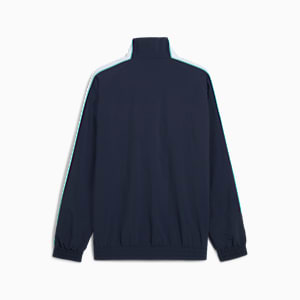 T7 Men's Oversized Track Jacket, New Navy, extralarge