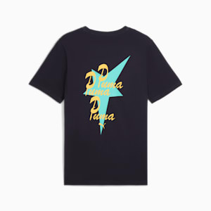ROAD TO UNITY Men's Graphic Tee, New Navy, extralarge