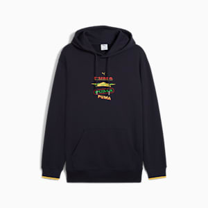 Road To Unity Graphic Men's Hoodie, New Navy, extralarge-IND
